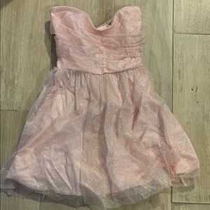 Pink Glitter Lucy in the Sky Kids Dress